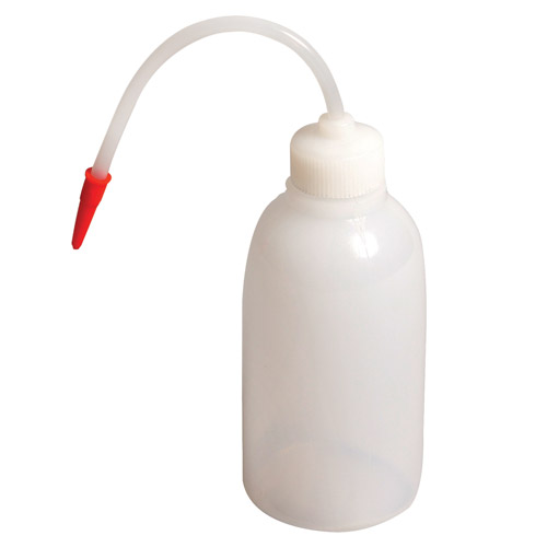 bottle with tube