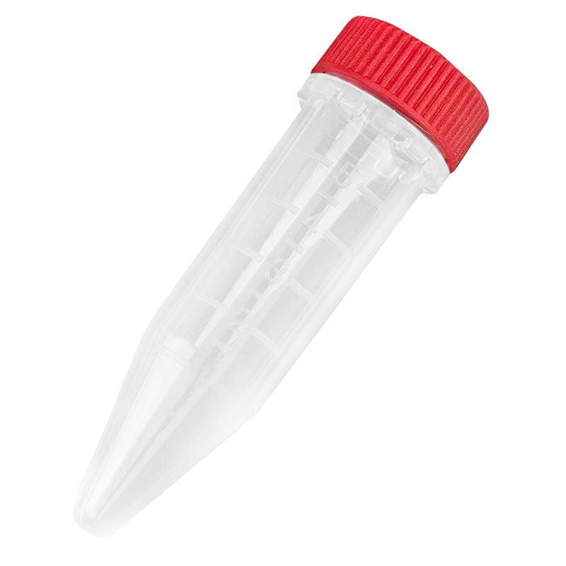5mL Macrocentrifuge Tubes with Red Screw Caps - Case of 500