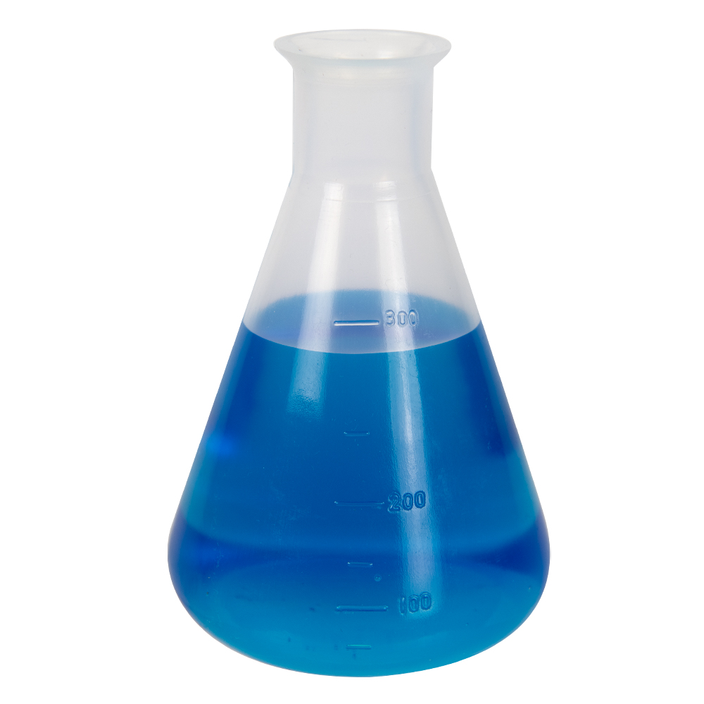 300mL Chemware® PFA Graduated Erlenmeyer Flasks
