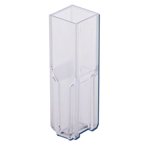 1.5mL PMMA Semi-Micro Cuvettes with Square Opening - Case of 500 (Cap sold separately)