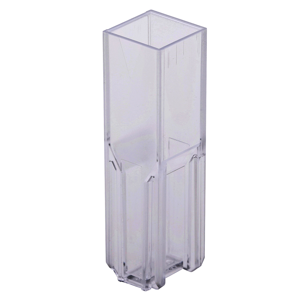 1.5mL PMMA Semi-Micro Cuvettes with Square Opening - Case of 500 (Cap sold separately)