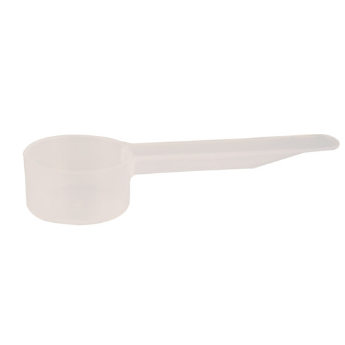 5 cc (1 teaspoon) Natural PP Scoop 3" Long U.S. Plastic Corp.