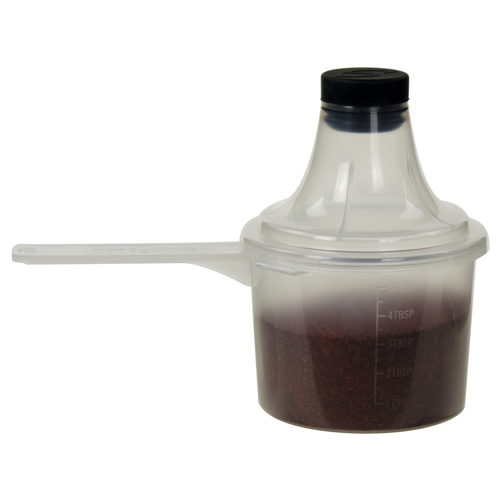 Download 90cc Clear Polypropylene Scoop with Attached Funnel & Cap ... Yellowimages Mockups