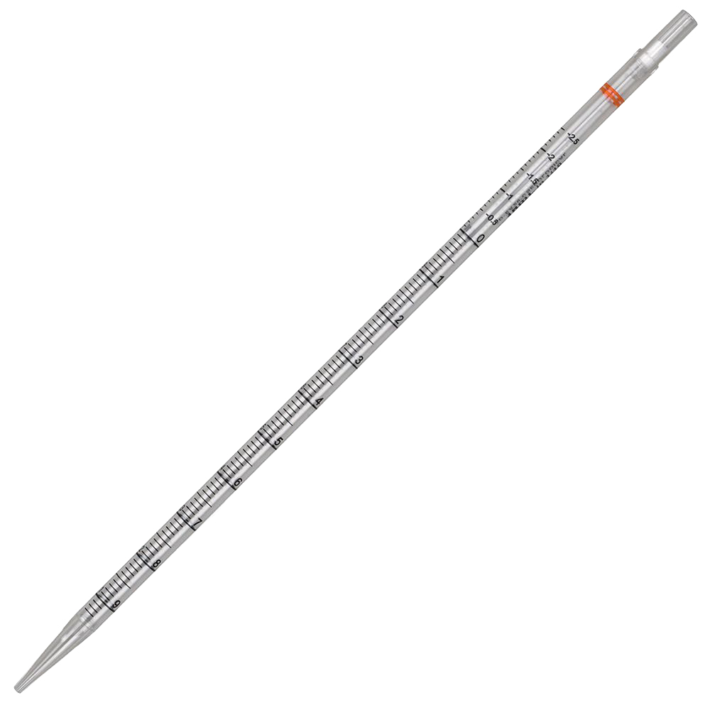 10mL Polystyrene Individually Wrapped Sterile Serological Pipettes