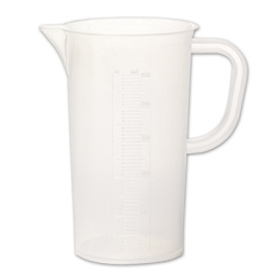 Tall Form Polypropylene Pitchers with Handle