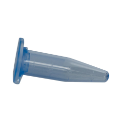 5mL Blue Polypropylene Macrocentrifuge Tubes with Snap Caps - Case of 200