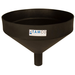 15" Top Diameter Black Tamco ® Funnel with 2" OD Spout