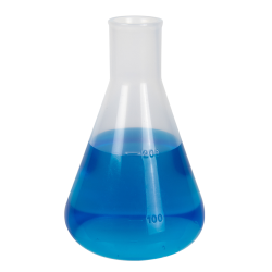 200mL Chemware® PFA Graduated Erlenmeyer Flasks
