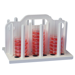 Portable Petri Dish Rack