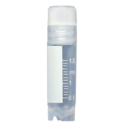 2mL CryoClear™ Vial with Internal Threads, Round Bottom, Self-Standing - Case of 500