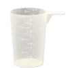 118.29cc (4 oz./1/2 cup) Round Natural Polypropylene Scoop