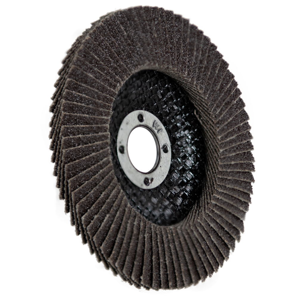 4" Aluminum Oxide 80 Grit Flap Discs U.S. Plastic Corp.