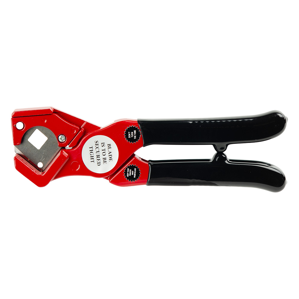 Red & Black Hose & Tube Cutter with Blade