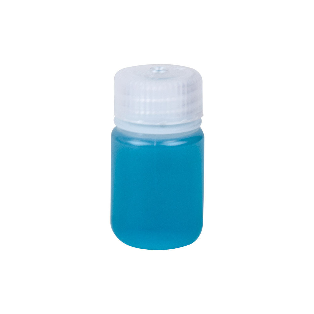 1 oz./30mL Nalgene™ Wide Mouth Economy HDPE Bottle with 28mm Cap