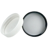 24/400 White Polypropylene Cap with Pressure Sensitive Liner