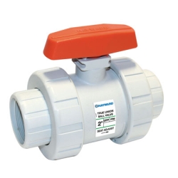 2" Threaded GFPP TB Series True Union Ball Valve with FPM O-rings