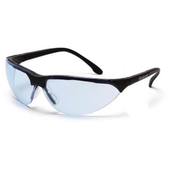 Black Frame, Infinity Blue Anit-Fog Lens Rendezvous ® Glasses
