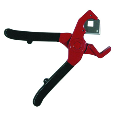 Red & Black Hose & Tube Cutter with Blade