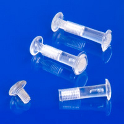 8-32" x 1/2" Clear Screw Fastener