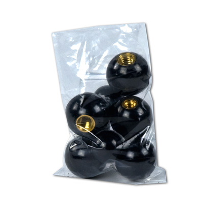 6" x 9" x 6 mil Flat Poly Bags