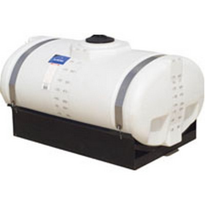1250 Gallon Elliptical Tank with 8.5" Deep Sloped Sump, Baffle Assembly & 16" Lid - 78" x 92" x 60"