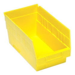 11-5/8" L x 6-5/8" W x 6" Hgt. Yellow Quantum ® Store-More Shelf Bin