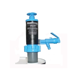 GoatThroat™ Drum Pump with EPDM Seal, Blue with Standoff