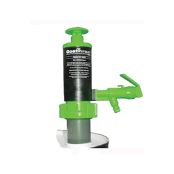 GoatThroat™ Drum Pump with Viton™ Seal, Green with Standoff