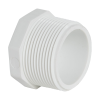 1-1/2" Schedule 40 White PVC Threaded Plug
