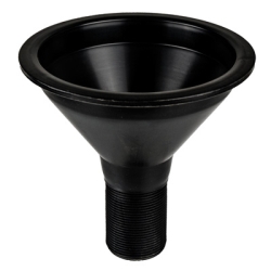 Polypropylene Black Round Cup Sink