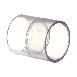 Clear Schedule 40 PVC Slip Couplings