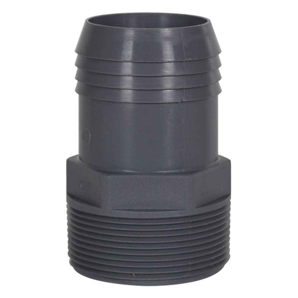 2" MNPT Polypropylene Adapter