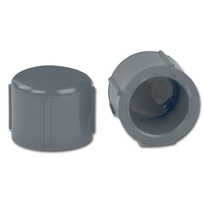1/4" Schedule 80 Gray PVC Socket Cap