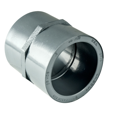 2-1/2" CPVC Schedule 80 Straight Coupling