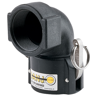 Banjo® Cam Lever 90° Female Coupler x Female Thread