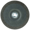 6" Dia. x 1/4" Thickness x 5/8"-11 Hub Weiler® Tiger® Zirconia Grinding Wheel - Type 27