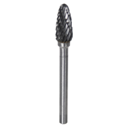 #6 Flame Carbide Burr with 1/8" Shank