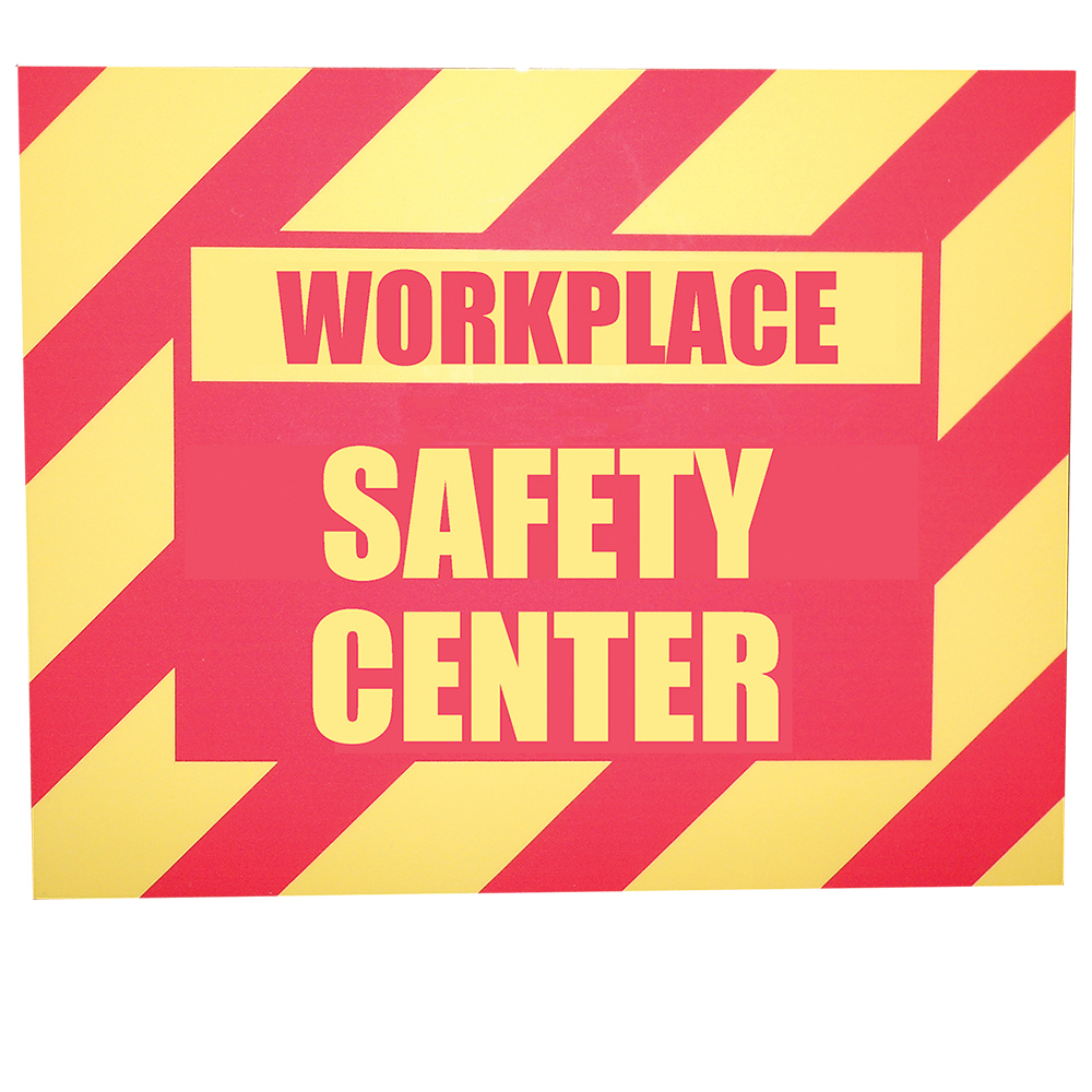 Safety Center Sign U.S. Plastic Corp.