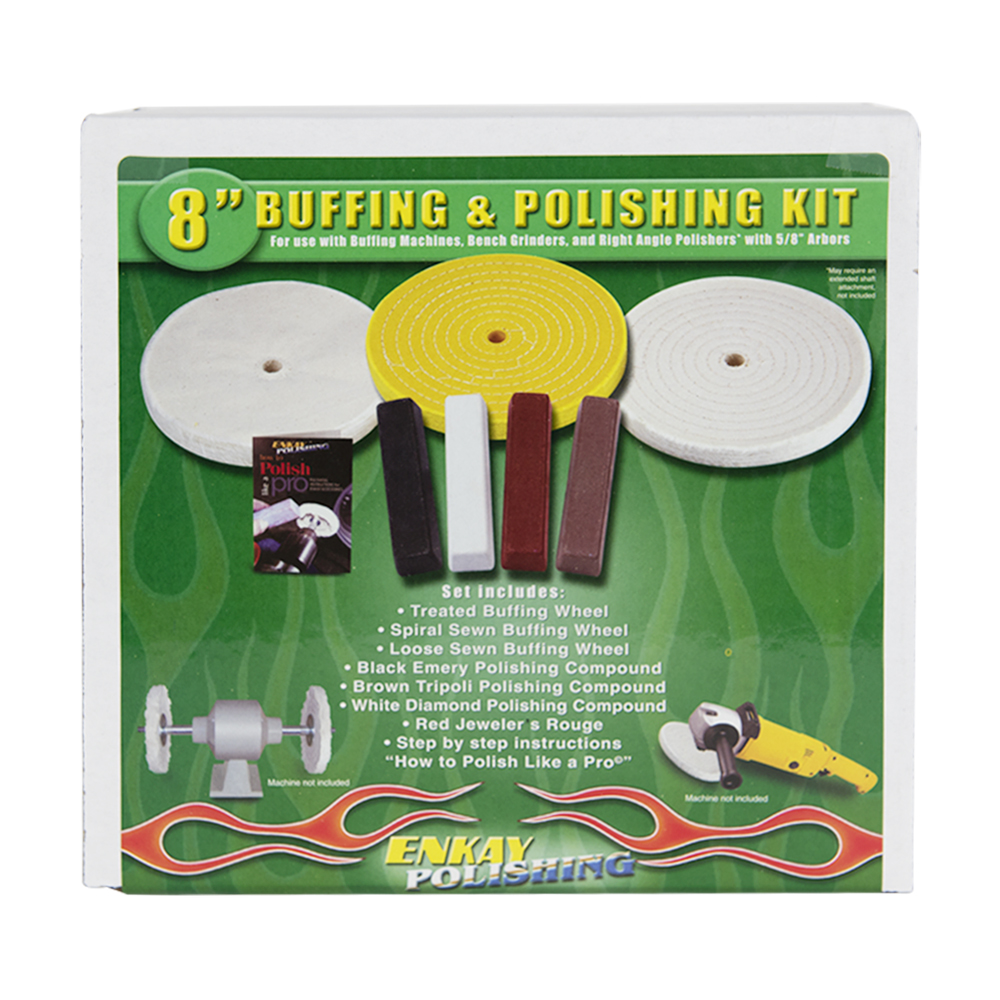 8" Buffing & Polishing Kit U.S. Plastic Corp.