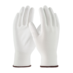 Large White Polyurethane Reusable Gloves