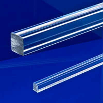 1/2 Acrylic Square Rod