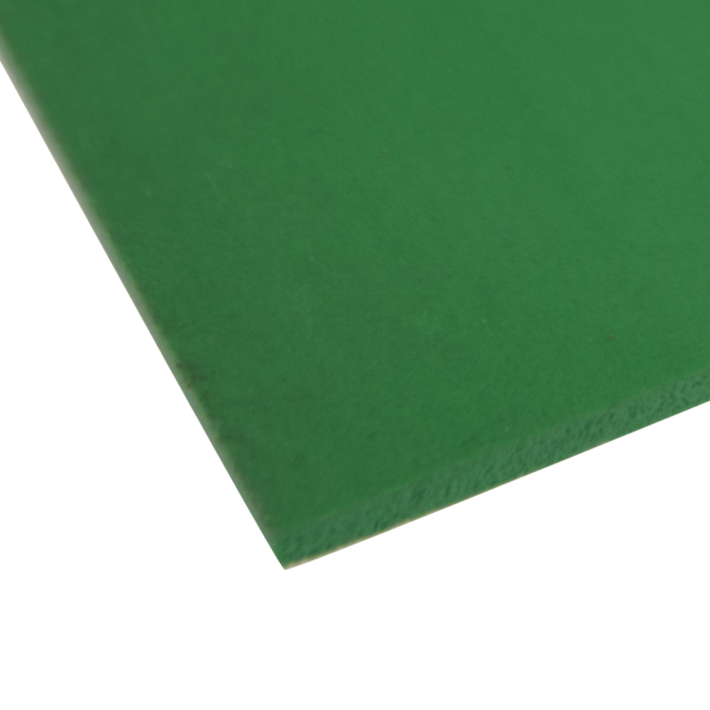 0.240" x 24" x 24" Green Expanded PVC Sheet