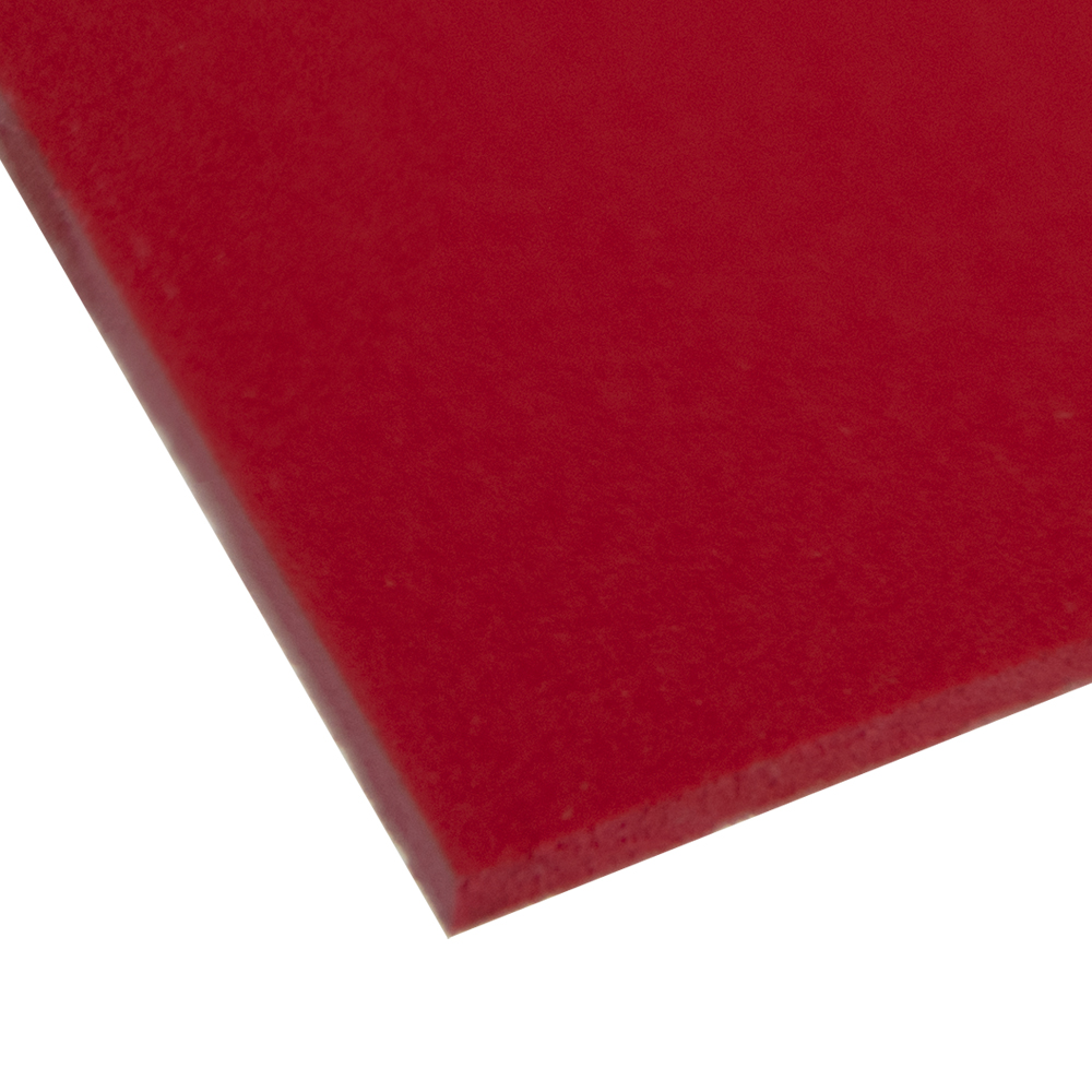 0.120" x 24" x 24" Red Expanded PVC Sheet