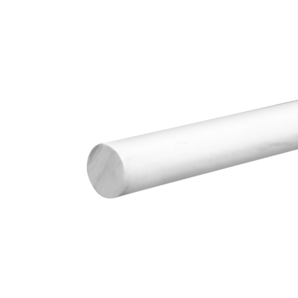 1/2" Dia. White PVC Rod U.S. Plastic Corp.