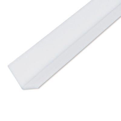 1//4/" thick x 2/" Legs x 12/" Long NATURAL UHMW ANGLE