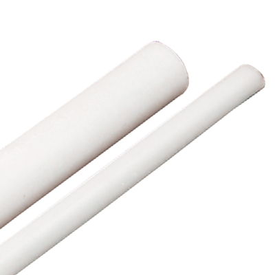 UHMW Polyethylene Plastic Round Rod 1" Dia x 12" Length  White Color 