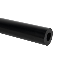 2" Diameter 95A Black Polyurethane Rod
