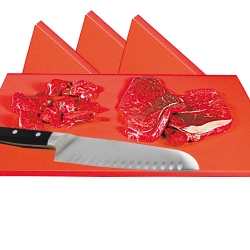 Red Cutting Board for Raw Meat