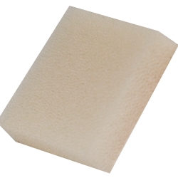 0.125" x 38" x 52" White 100 PPI Reticulated Polyurethane Foam Sheet