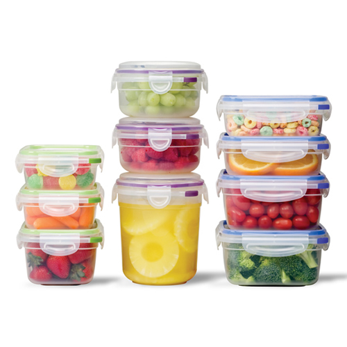 elacra glass food storage containers